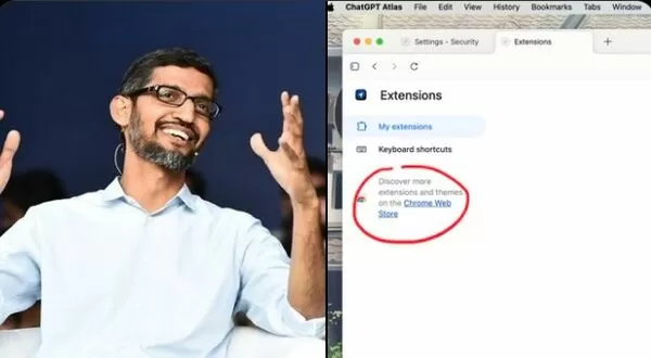 ▲▼「連 OpenAI 都用 Chromium」貼文瘋傳。(圖/X@@ns123abc)