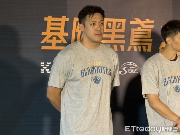 ▲「台灣LBJ」重返SBL舞台,加盟基隆黑鳶效力。(圖/記者杜奕君攝)