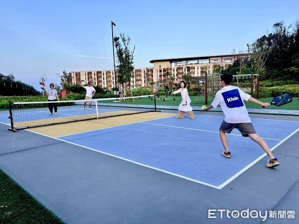 ▲「觀瀾島悅椿度假村」匹克球(Pickleball)場。(圖/陳志光提供)
