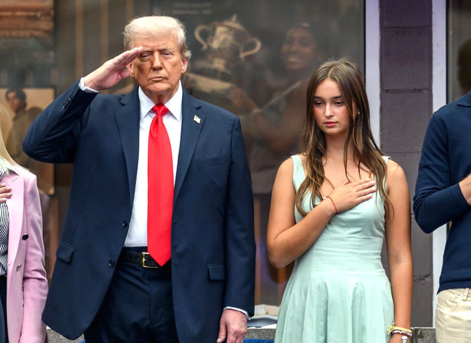 川普14歲孫女出手了!親筆信慰問獲釋人質 「孫女外交」再現、曾收服習近平