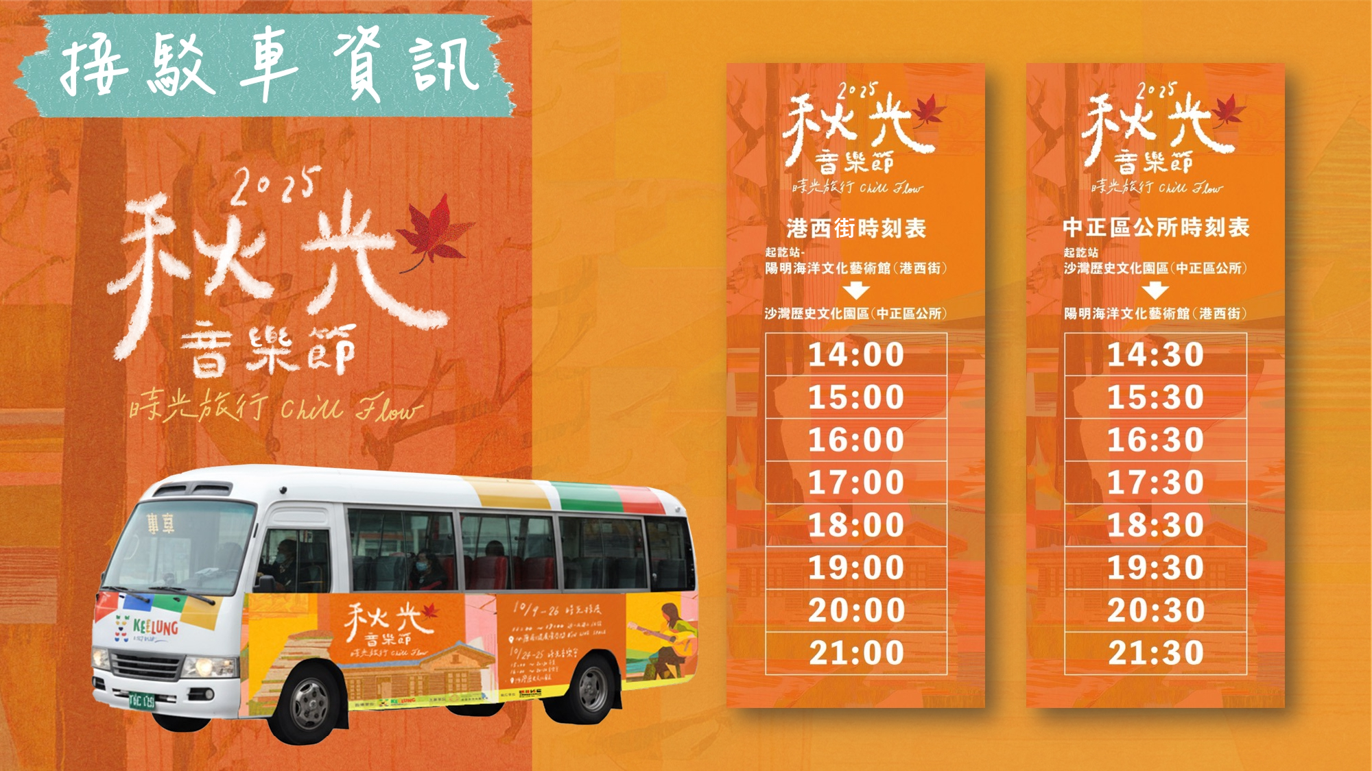 ▲▼基隆,2025秋光音樂節,時光音樂會,殷正洋,方季惟,市集。(圖/基隆市政府提供)