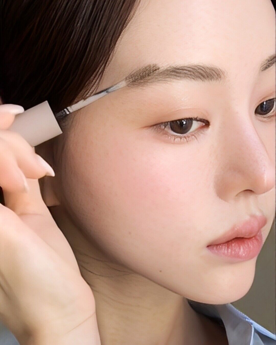▲眉毛畫法。(圖/翻攝自IG)