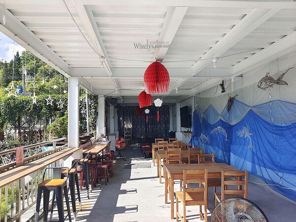 ▲▼一眼眺望太平洋龜山島美景,梗枋漁鐵驛站 漁村廚房。(圖/部落客wisely提供)