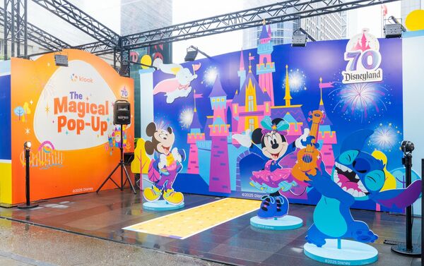▲▼Klook舉辦加州迪士尼70週年快閃體驗。(圖/Klook提供)