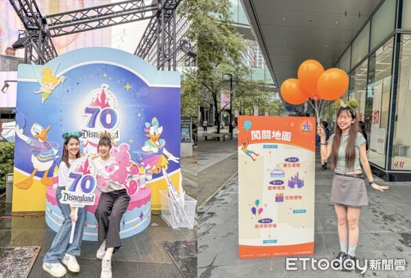 ▲▼Klook舉辦加州迪士尼70週年快閃體驗。(圖/記者蔡玟君攝)