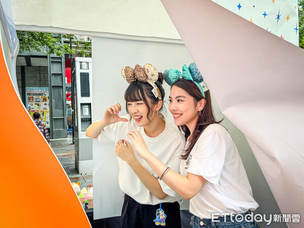 ▲▼Klook舉辦加州迪士尼70週年快閃體驗。(圖/記者蔡玟君攝)