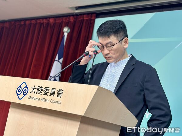 ▲▼陸委會副主委、發言人梁文傑。(圖/記者蔡紹堅攝)