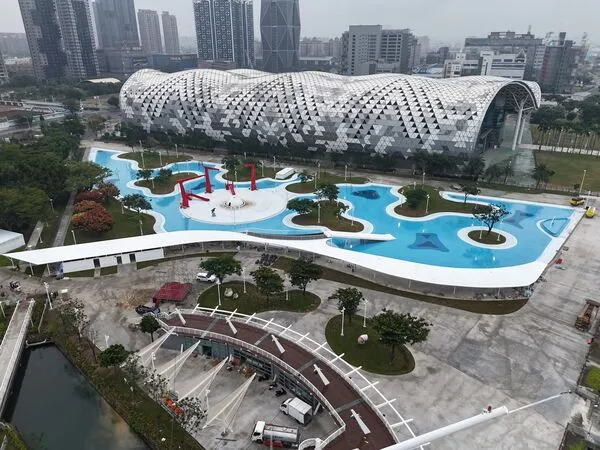 ▲▼ 星光公園 。(圖/記者張雅雲翻攝)