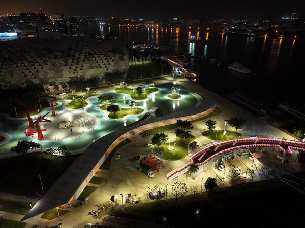 ▲▼ 星光公園 。(圖/記者張雅雲翻攝)