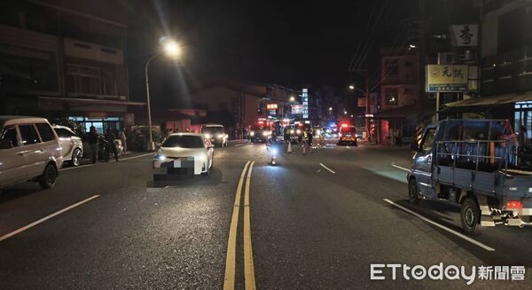 ▲▼嘉義縣中埔鄉台18線公路26.8公里處死亡車禍。(圖/記者翁伊森翻攝)