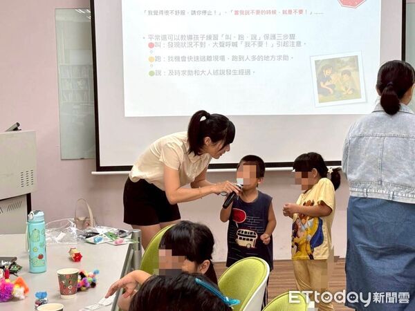 ▲東警推動婦幼安全教育。(圖/記者楊晨東翻攝)