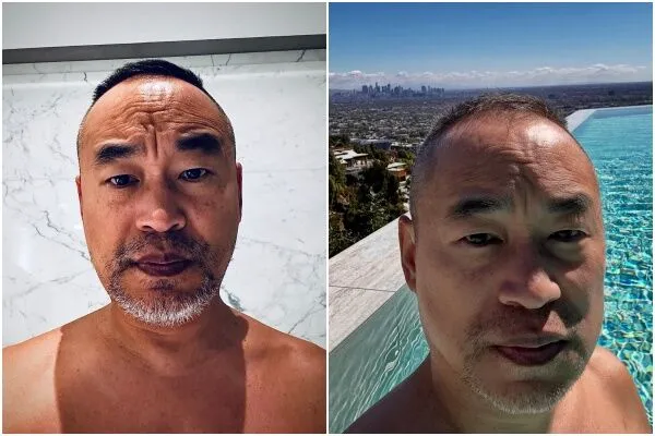 ▲▼黃立成否認買豪宅。(圖/翻攝黃立成Threads)