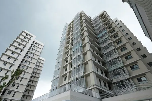 ▲▼中央社宅台南市「新都安居A」外觀。(圖/國家住宅及都市更新中心)