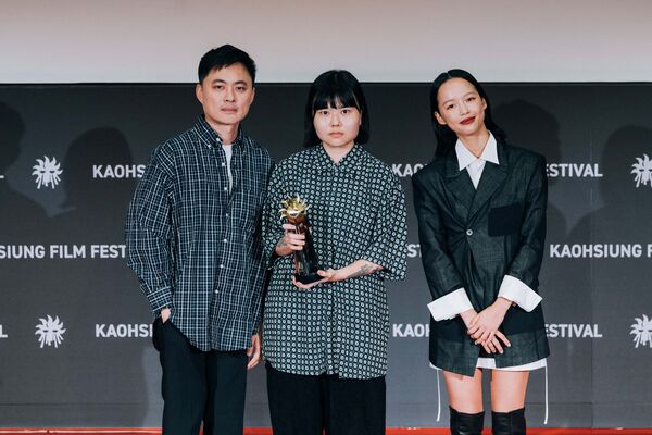 ▲短競複選評審練建宏、導演黃秉安、短競複選評審王渝屏。(圖/雄影提供)