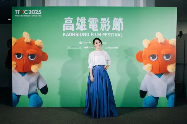 ▲雄影國際競賽頒獎典禮主持人高伊玲。(圖/雄影提供)