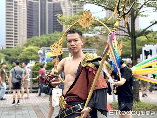 ▲第23屆「2025台灣同志遊行」今登場。(圖/記者彭懷玉攝)