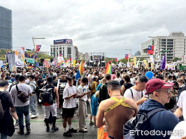▲第23屆「2025台灣同志遊行」今登場。(圖/記者彭懷玉攝)