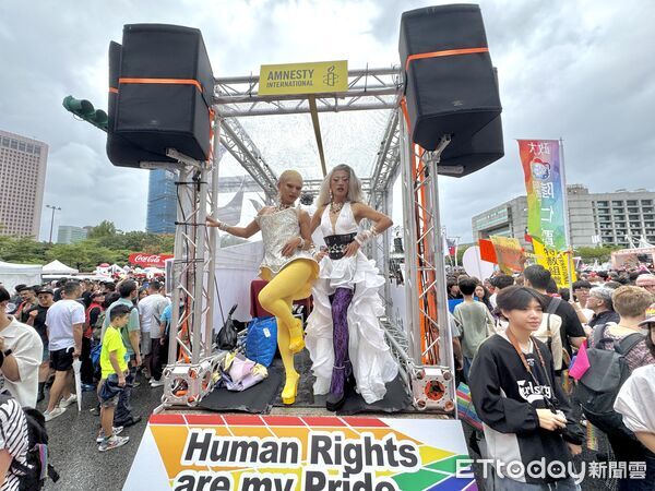 ▲第23屆「2025台灣同志遊行」今登場。(圖/記者彭懷玉攝)