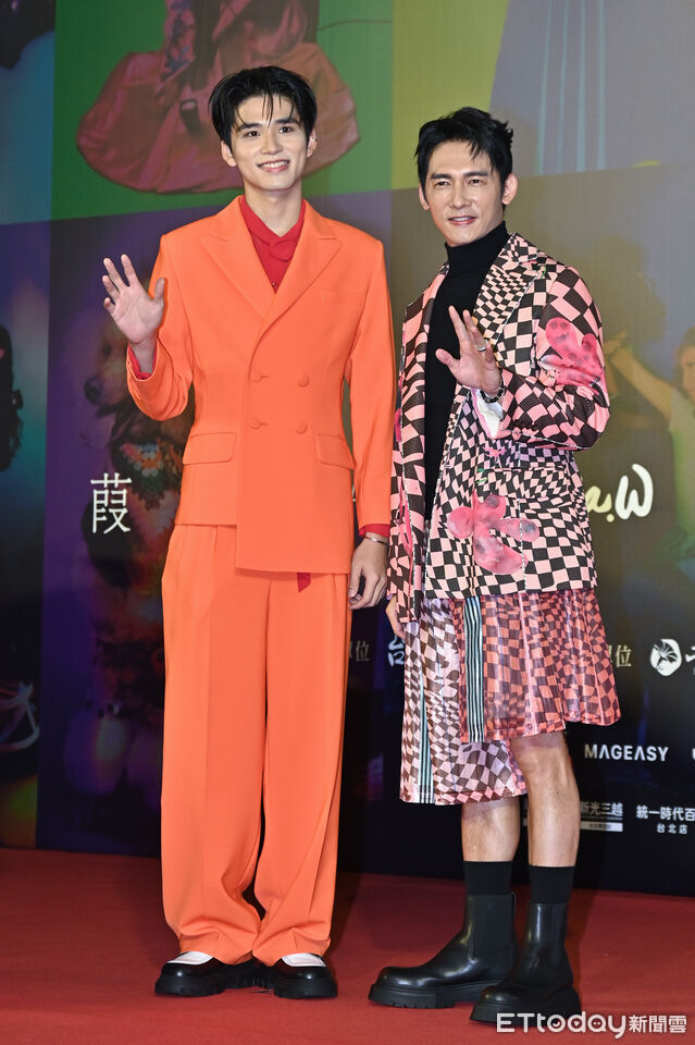 ▲▼温昇豪、王品澔出席《2025 臺北時裝週》跨界時尚大秀。(圖/記者李毓康攝)