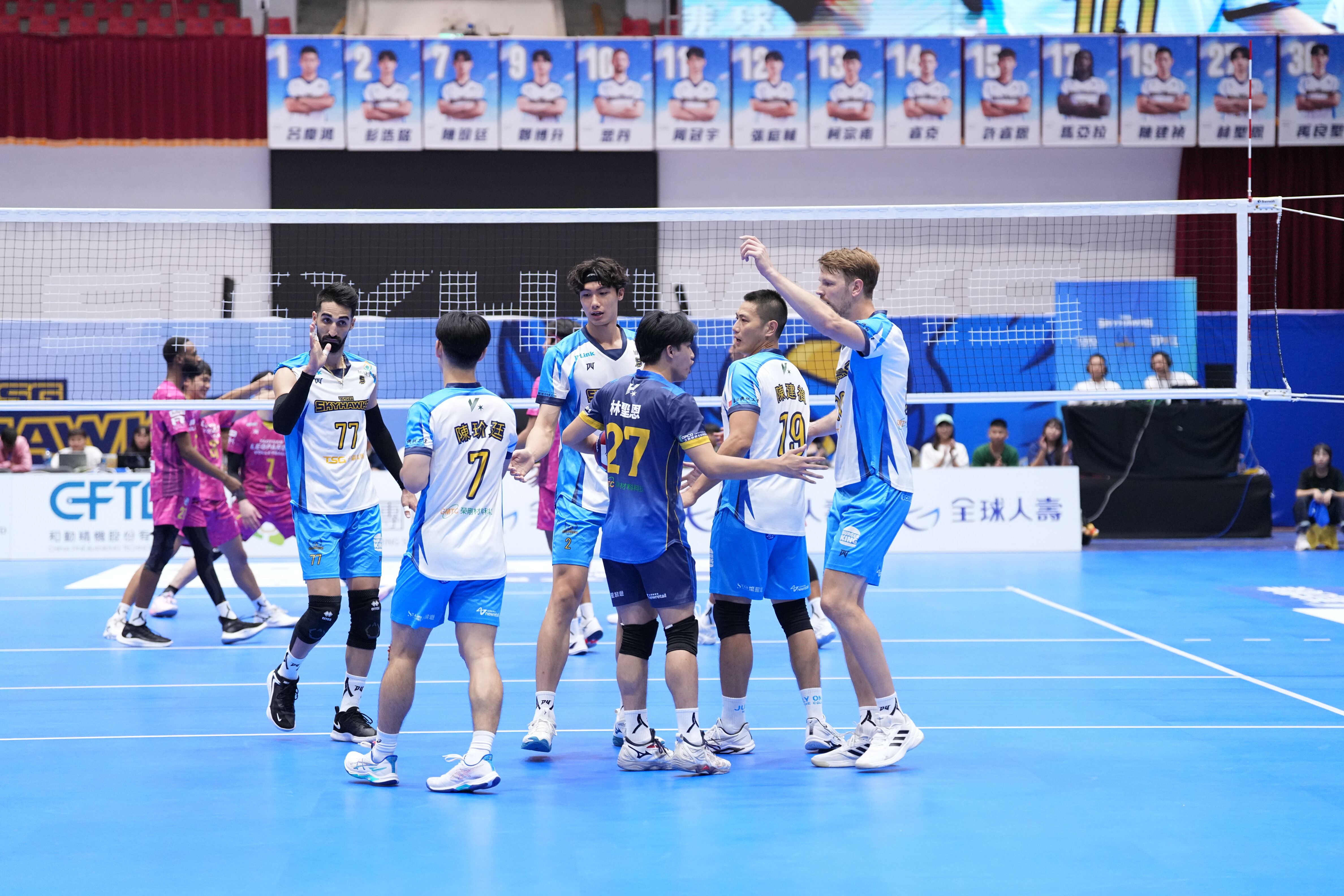 ▲▼台鋼天鷹主場首勝到手,隊長陳建禎。(圖/台鋼天鷹提供)