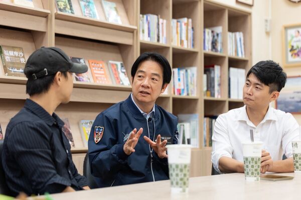 ▲▼賴清德接受故事方成式訪談。(圖/總統府提供)