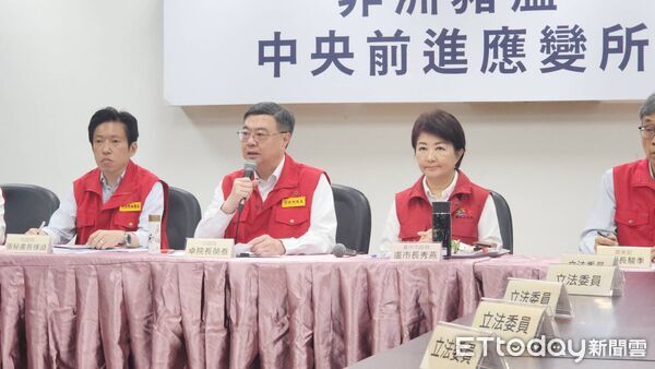 ▲▼非洲豬瘟,行政院長卓榮泰。(圖/記者游瓊華攝)