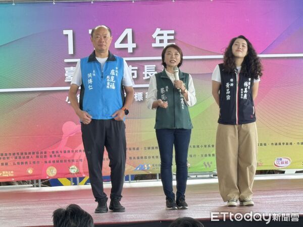 ▲台南市市長盃小鐵人三項錦標賽睽違多年再度於安平啟動,吸引大批小選手熱情參與。(記者林東良翻攝,下同)