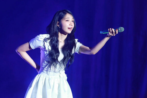 ▲鄭恩地1個月前才唱大巨蛋,26日在台大與粉絲見面。(圖/D-SHOW提供)