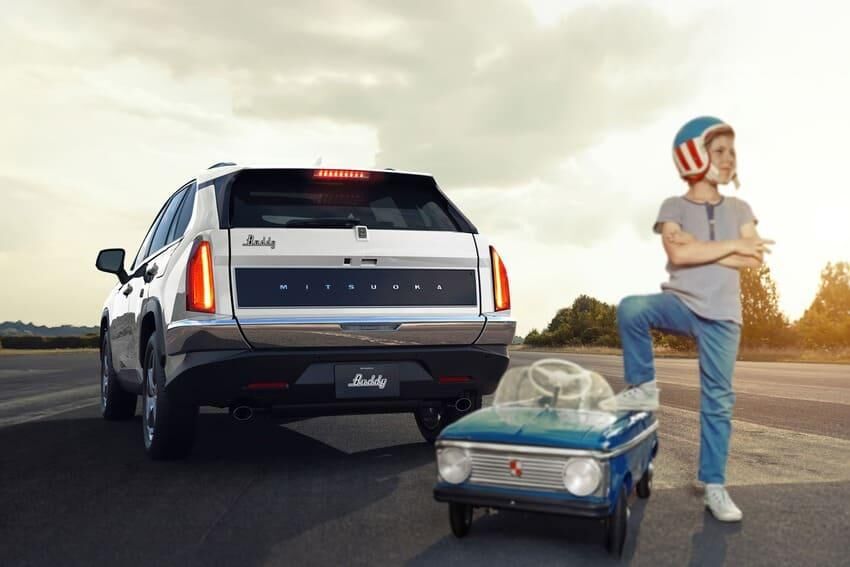 ▲日本光岡再度釋出限量150輛Buddy 休旅。(圖/翻攝自Mitsuoka)