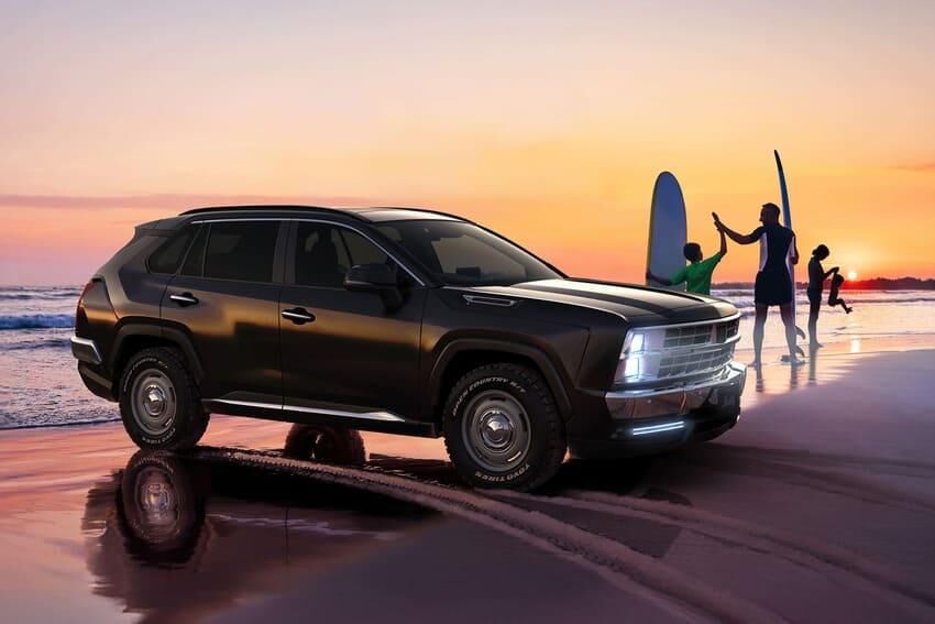 ▲日本光岡再度釋出限量150輛Buddy 休旅。(圖/翻攝自Mitsuoka)