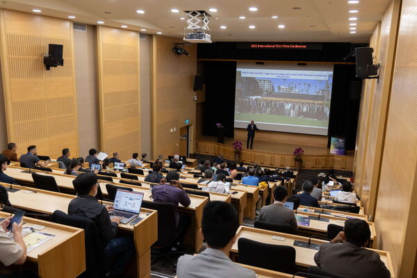 ▲台灣薄膜科技受矚目!TACT 2025匯聚24國500學者 2028國際鍍膜會議移師台北 。(圖/記者陳弘修攝)