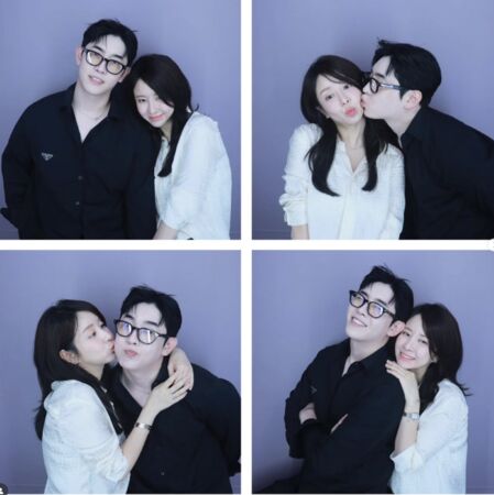 ▲▼38歲女星殷嘉恩懷孕了!結婚下月秒做人成功 老公朴炫浩。(圖/翻攝自殷嘉恩、朴炫浩IG)