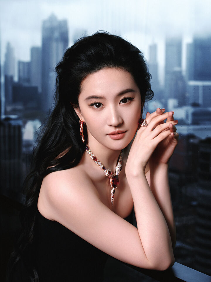 ▲▼劉亦菲。(圖/翻攝自微博/帳號名稱)