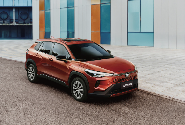 ▲大陸改款新Corolla Cross上市,換上最新家族化車頭。(圖/翻攝自TOYOTA)