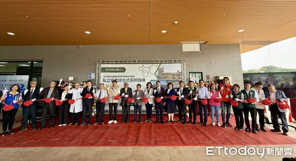 ▲安秀長照機構28日開幕,建築融入自然綠意與大面採光,提供長者舒適醫養環境。(記者林東良翻攝,下同)