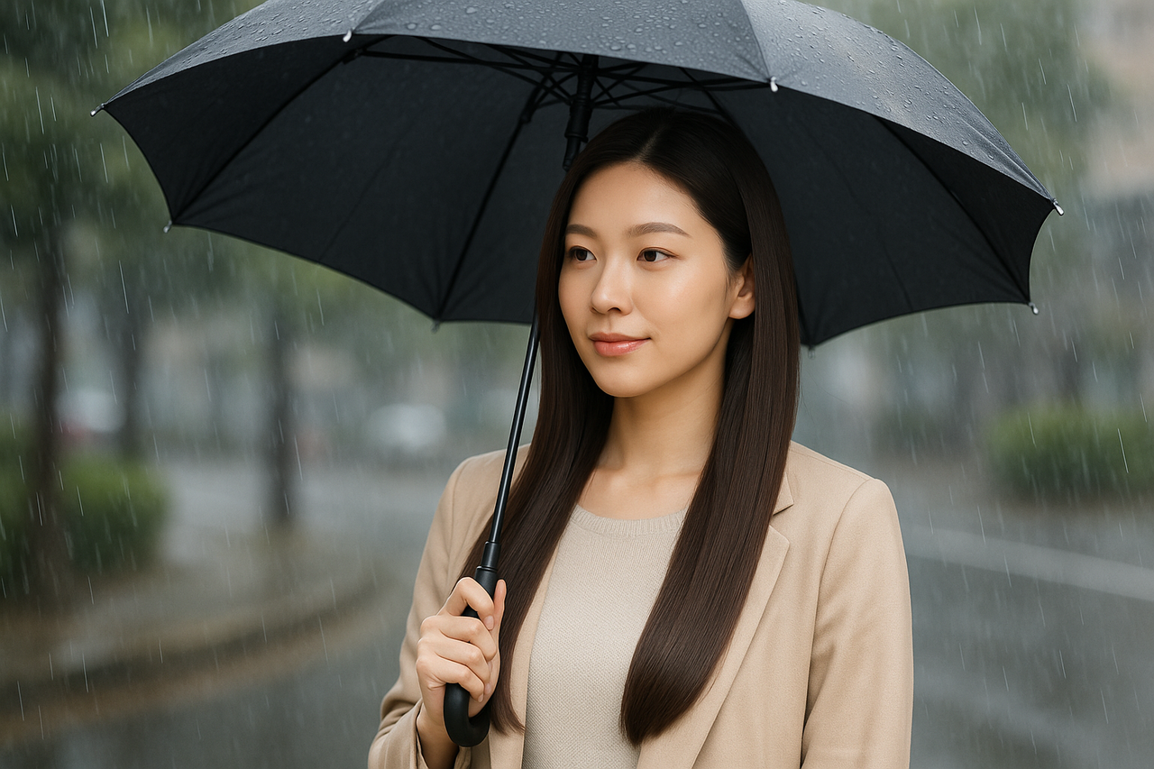 護髮,髮絲,毛躁,天氣,保養,。(圖/AI)