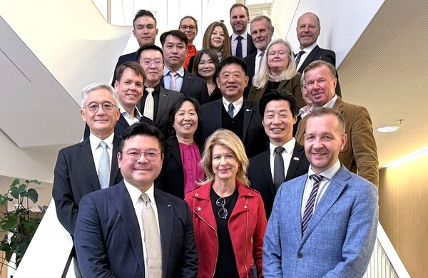 ▲IEAT理監事團與芬蘭商業總會合影。(圖/IEAT提供)