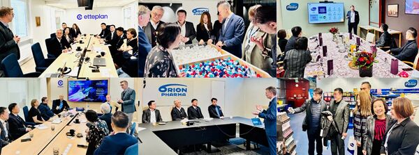 ▲IEAT理監事團參訪芬蘭當地知名企業。(圖/IEAT提供)