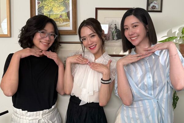 ▲楊千霈到張景嵐Podcast節目《好丫》作客,分享這幾年人生的重大轉變。(圖/menomeno X 人類圖畫館提供)