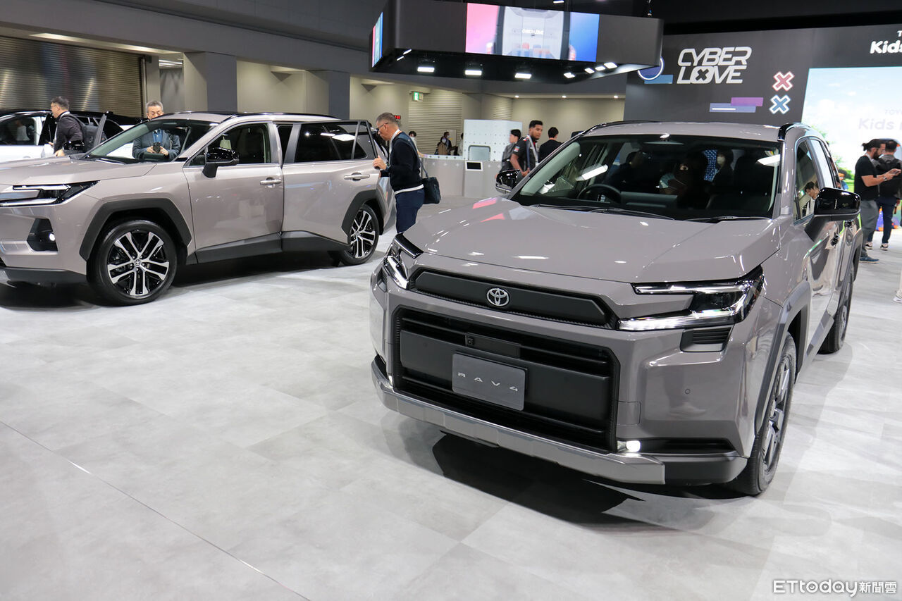 ▲TOYOTA豐田第6代RAV4休旅車。(圖/記者張慶輝攝)