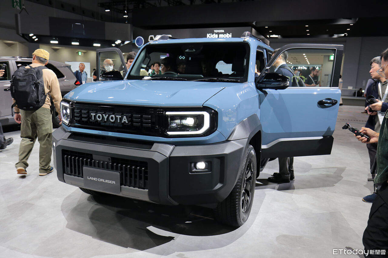 ▲TOYOTA豐田Land Cruiser FJ。(圖/記者張慶輝攝)