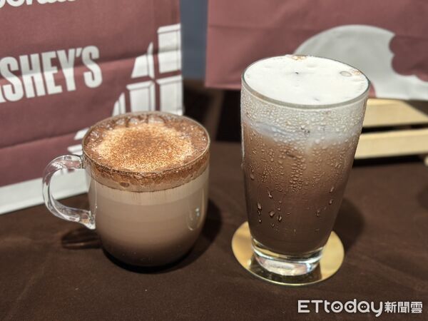 ▲▼Mister Donut今年首度攜手美國百年經典巧克力品牌「HERSHEY’S好時」推出「濃郁可可季」,一共打造10款聯名新品。(圖/記者蕭筠攝)