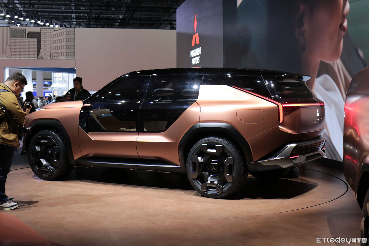 ▲Mitusbishi三菱Elevance概念車。(圖/記者張慶輝攝)