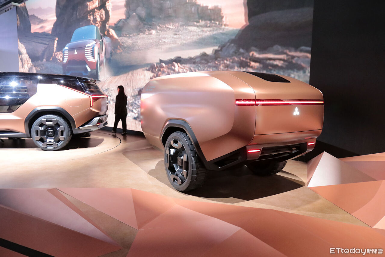 ▲Mitusbishi三菱Elevance概念車。(圖/記者張慶輝攝)