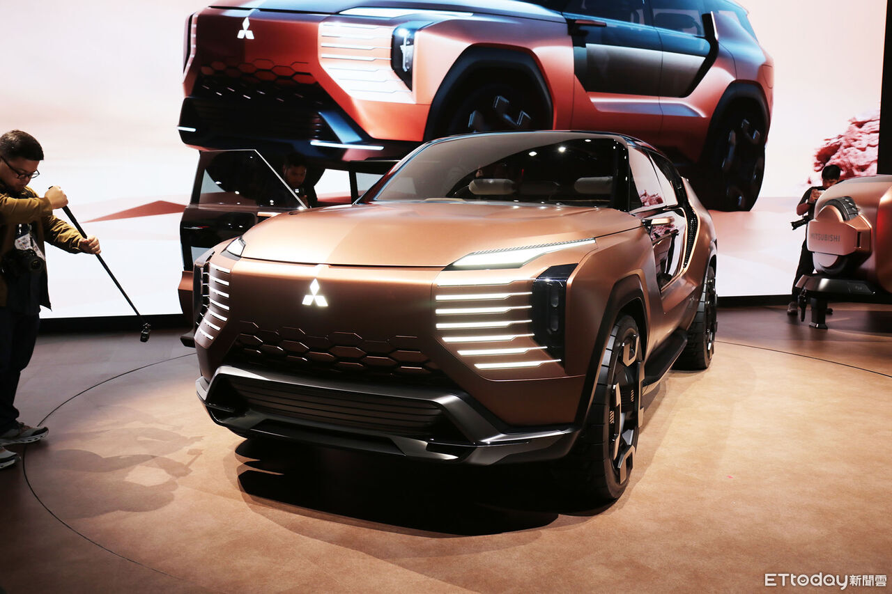 ▲Mitusbishi三菱Elevance概念車。(圖/記者張慶輝攝)