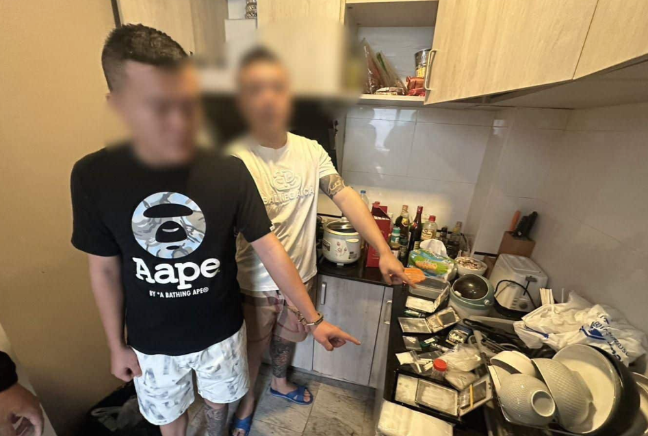 ▲▼ 2台男「泰國豪宅藏毒」被逮!買K他命、笑氣爽開毒趴 被逮畫面曝。(圖/翻攝自芭達雅新聞)