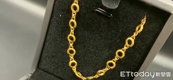 ▲▼黃金飾品經台北市金銀珠寶商業同業公會鑑定結果,成色970至998間之黃金,純度相當高。(圖/花蓮分署提供,下同)