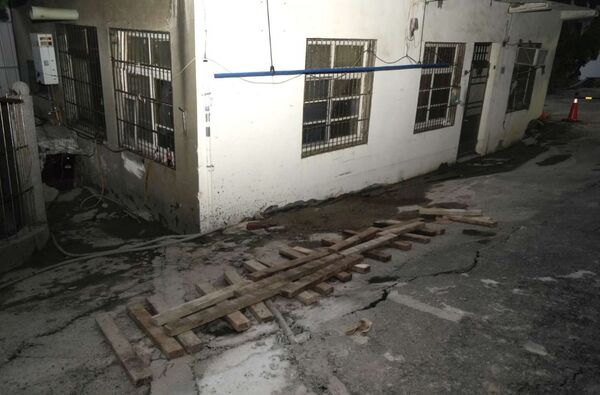 ▲新竹市晚間驚傳路面下陷。(圖/翻攝新竹市政府網站)