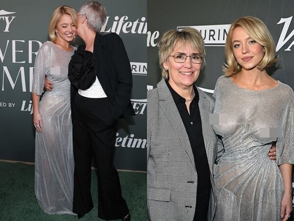 ▲▼美乳女神「上空透視裝」參加女力聚會 美照PO出衝百萬讚。(圖/翻攝sydney_sweeney IG)