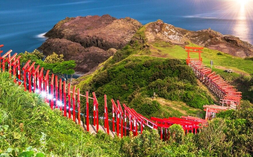 內行人才知!山口縣角島大橋、元乃隅神社二大絕景一次收(圖/鳳凰旅遊)